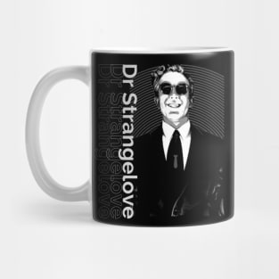 Dr Strangelove - Black White the comedy Mug